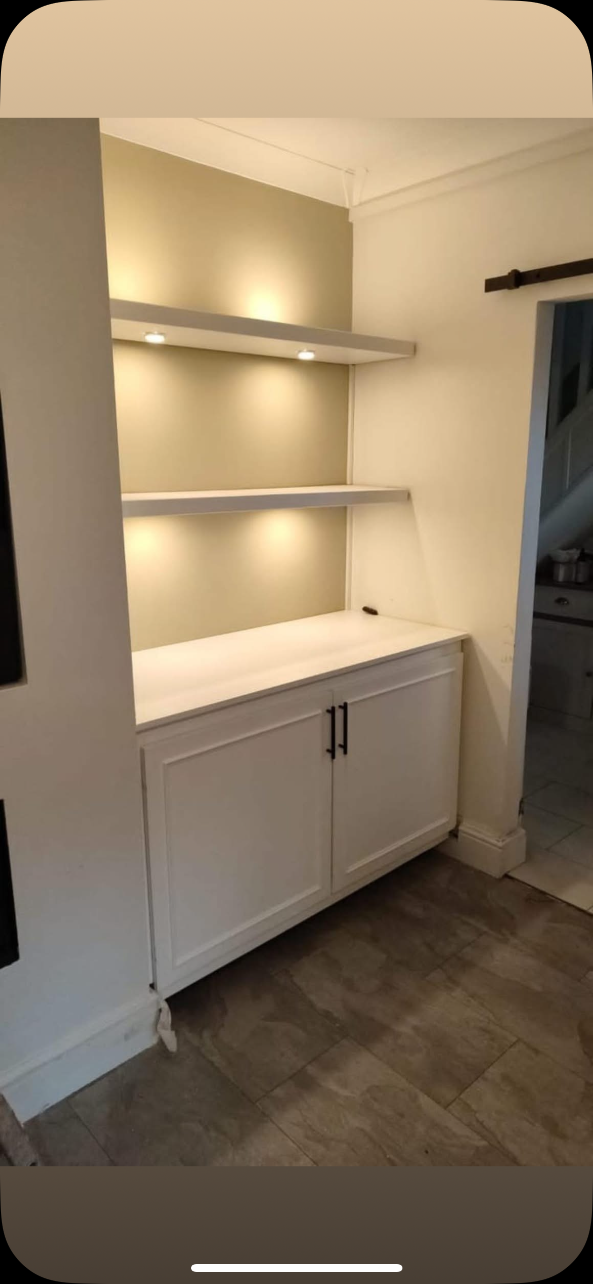 Alcove cabinets